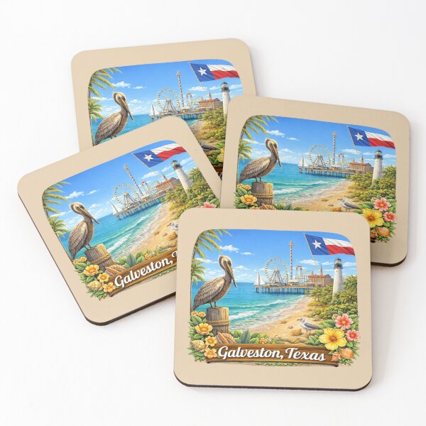 Item preview, Galveston, Texas designed and sold by Myra365Art.