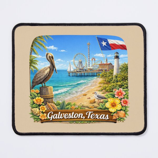 Item preview, Galveston, Texas designed and sold by Myra365Art.