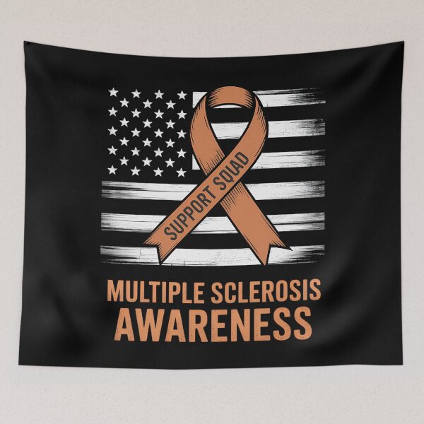 Item preview, Multiple Sclerosi Support Squad Multiple Sclerosis Awareness designed and sold by comptorasunfia.