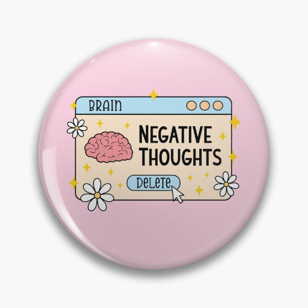 Item preview, Brain negative thoughts delete designed and sold by BrownHorse90s.