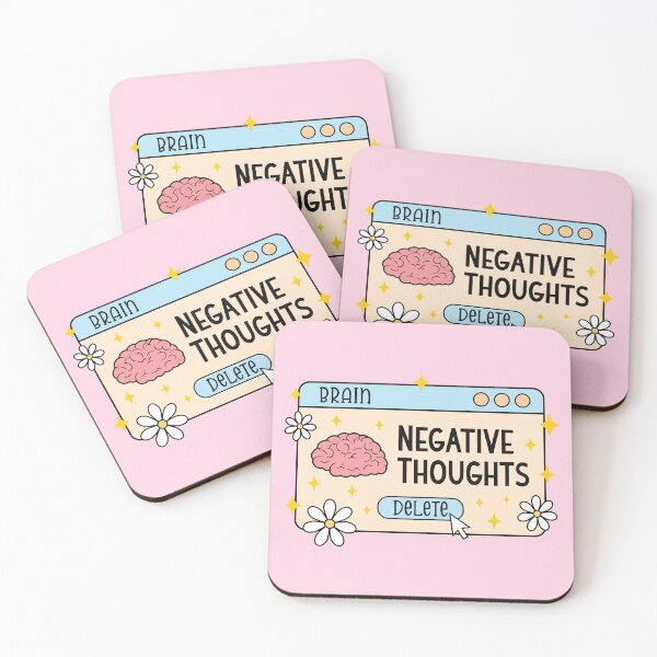 Item preview, Brain negative thoughts delete designed and sold by BrownHorse90s.