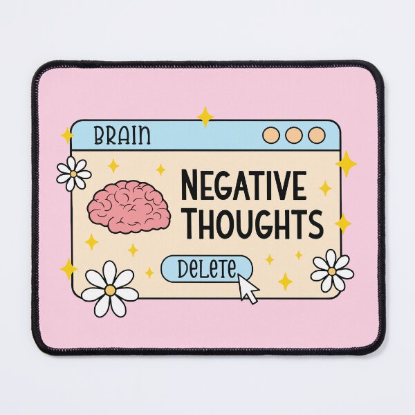 Item preview, Brain negative thoughts delete designed and sold by BrownHorse90s.