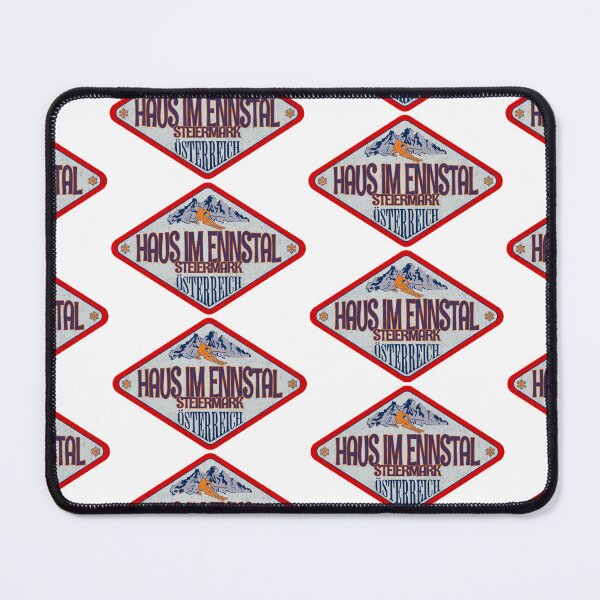 Item preview, Haus im Ennstal, Steiermark, Osterreich, Austria, Vintage skiing badge design designed and sold by Wanderful-roads.