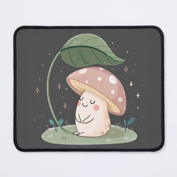 Item preview, Cozy moment with mushrooms designed and sold by Neural-canvas.