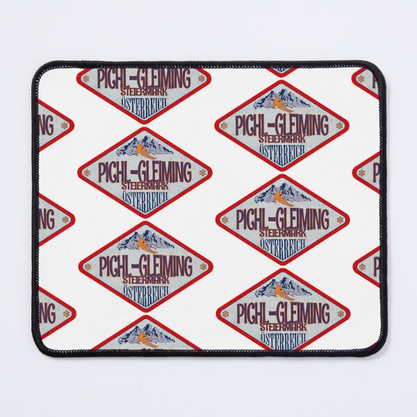 Item preview, Pichl-Gleiming, Steiermark, Osterreich, Austria, Vintage skiing badge design designed and sold by Wanderful-roads.