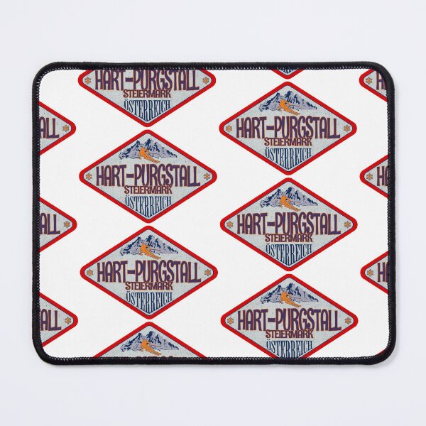 Item preview, Hart-Purgstall, Steiermark, Osterreich, Austria, Vintage skiing badge design designed and sold by Wanderful-roads.