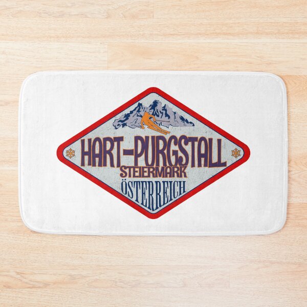 Item preview, Hart-Purgstall, Steiermark, Osterreich, Austria, Vintage skiing badge design designed and sold by Wanderful-roads.