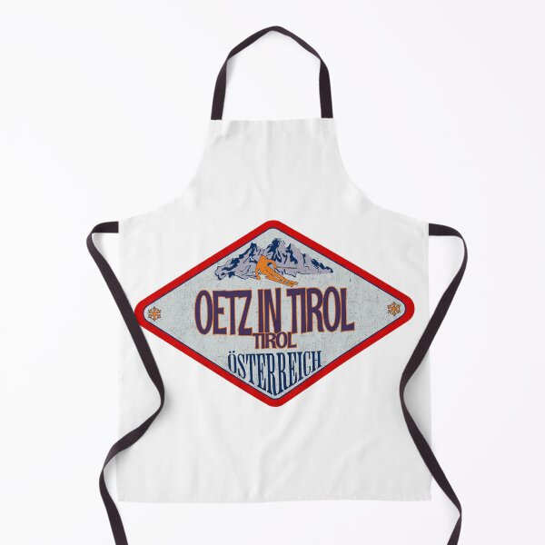 Item preview, Oetz in Tirol, Tirol, Osterreich, Austria, Vintage skiing badge design designed and sold by Wanderful-roads.