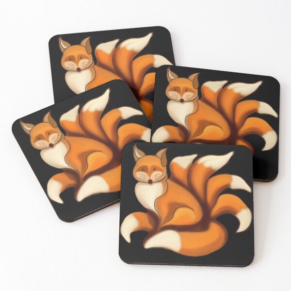 Item preview, Kitsune designed and sold by shiniartsy.