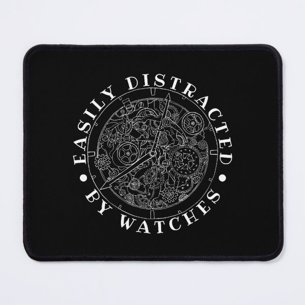 Item preview, Easily Distracted By Watches Horologist Watch Collector designed and sold by jayeshainch.
