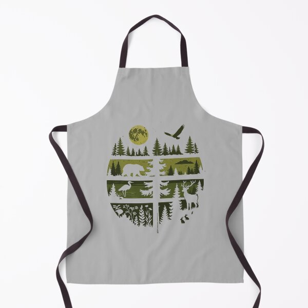 Item preview, Forest Retro Nature Wildlife Outdoor hinking camping designed and sold by mjohnson9.