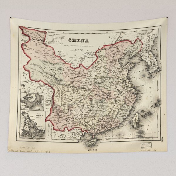 Item preview, Map of China (1857) designed and sold by allhistory.