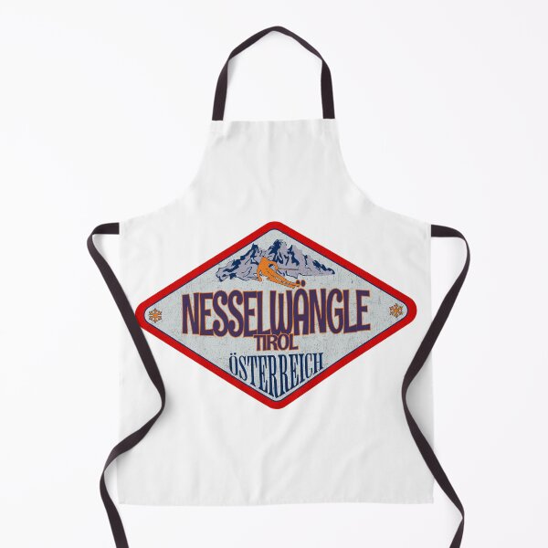 Item preview, Nesselwängle, Tirol, Osterreich, Austria, Vintage skiing badge design designed and sold by Wanderful-roads.