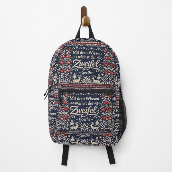 Item preview, With knowledge comes doubt, Goethe designed and sold by Mauswohn.