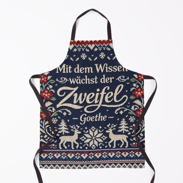 Item preview, With knowledge comes doubt, Goethe designed and sold by Mauswohn.