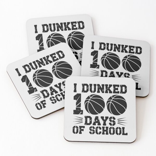 Item preview, I Dunked 100 Days of School Basketball 100 Days Smarter designed and sold by Tatianamiobi.