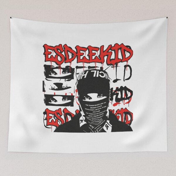 Item preview, Esdeekid SDK Streetwear Urban Cyberpunk Aesthetic Character Art - Esdeekid  designed and sold by Hopocalyps.