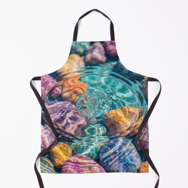 Item preview, Colorful Rocks in Shallow Water designed and sold by Tridentulus.