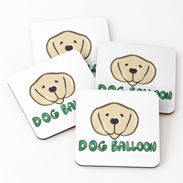 Item preview, Cute Dog Balloon Cartoon 2d designed and sold by nongsao4.