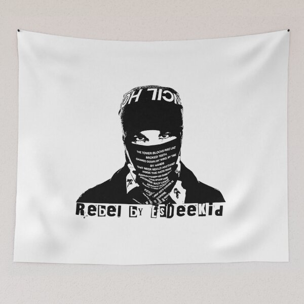 Item preview, Esdeekid SDK Streetwear Urban Cyberpunk Aesthetic Character Art - Esdeekid  designed and sold by Hopocalyps.