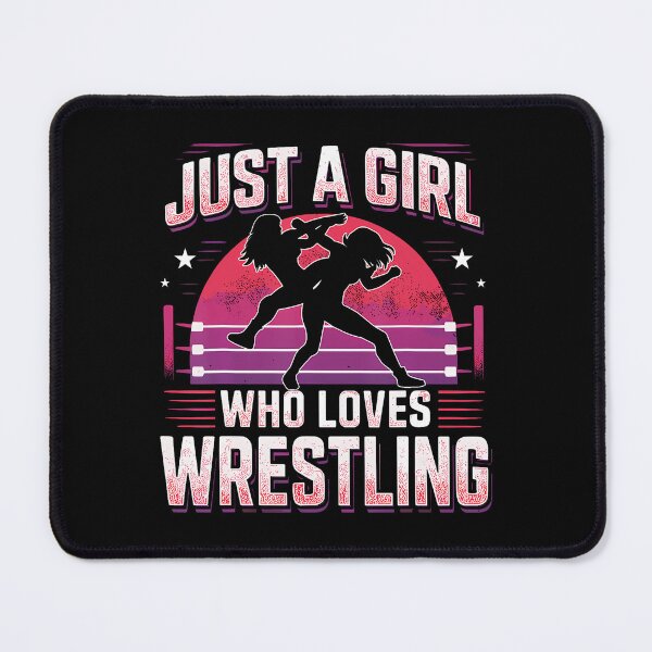 Item preview, Wrestler Just A Girl Who Loves Wrestling Girl Wrestle designed and sold by LunaDangelo.