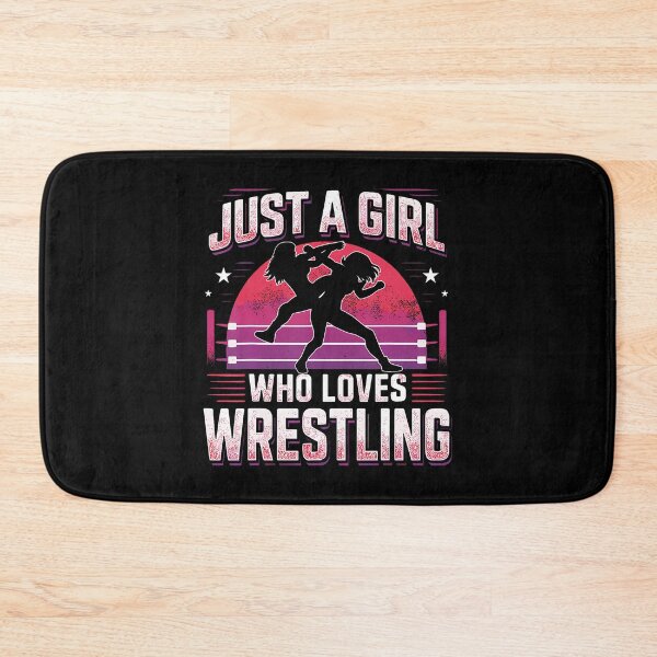 Item preview, Wrestler Just A Girl Who Loves Wrestling Girl Wrestle designed and sold by LunaDangelo.