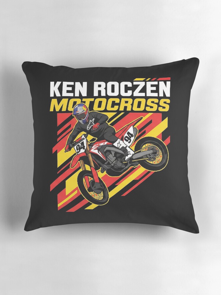 Thumbnail 3 of 4, Pillow, Ken Roczen designed and sold by NoobsDesign.