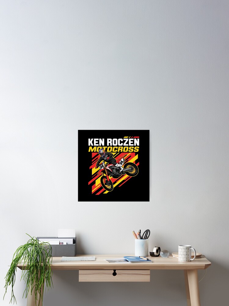 Thumbnail 2 of 3, Poster, Ken Roczen designed and sold by NoobsDesign.