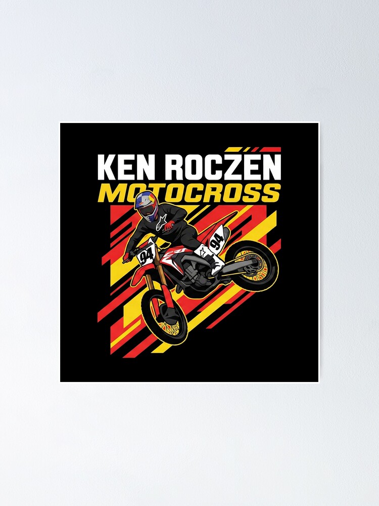 Thumbnail 1 of 3, Poster, Ken Roczen designed and sold by NoobsDesign.