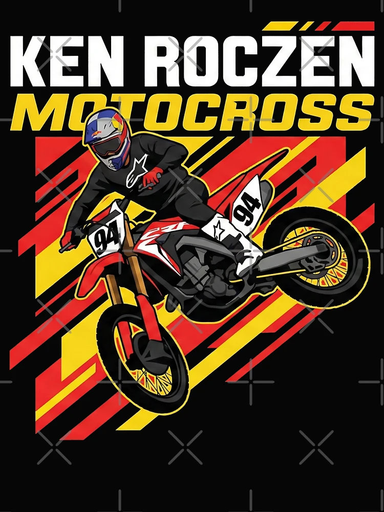 Thumbnail 4 von 4, Boxy T-Shirt, Ken Roczen designt und verkauft von Nice En.
