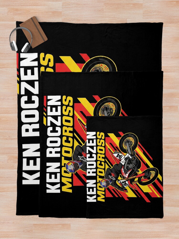 Thumbnail 5 of 6, Throw Blanket, Ken Roczen designed and sold by NoobsDesign.