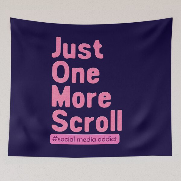 Item preview, Social media addict designed and sold by ak3shay.