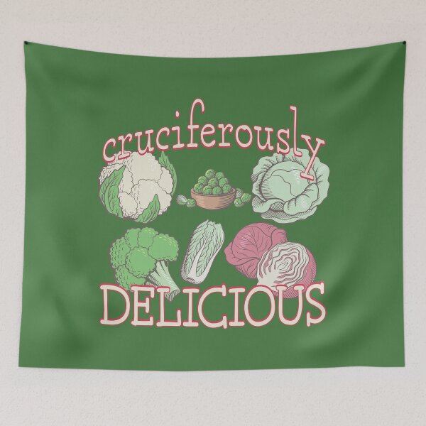 Item preview, Cruciferously Delicious. designed and sold by UltraQuirky.