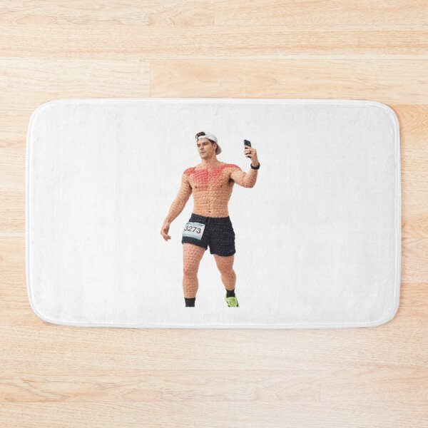 Item preview, Zach Rancy Cozy Knit Runner Art – Plush Wool Athlete Fan Art Illustration Plush Athlete designed and sold by Gurjeetpixelart.