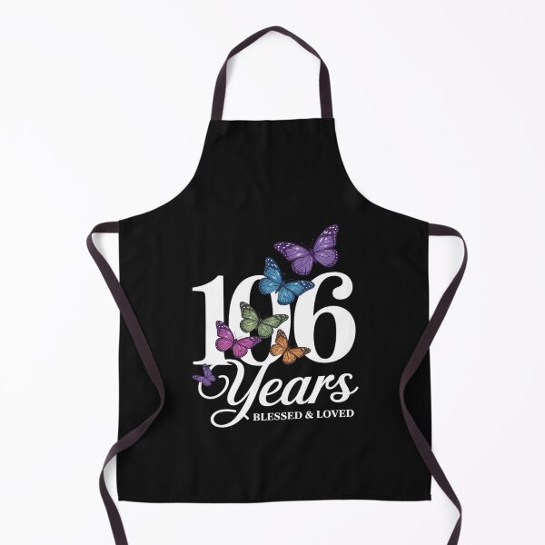 Item preview, 106 Years Blessed And Loved Butterfly 106th Birthday Women designed and sold by TAYLOROUSDALE.