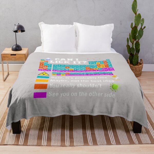 Item preview, Can I Lick It Periodic Table Funny Chemistry Elements Table designed and sold by MabelWells.