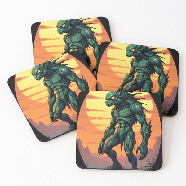 Item preview, Green Swamp Monster Sunset designed and sold by AnimalAirtistry.