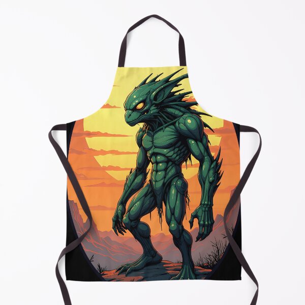 Item preview, Green Swamp Monster Sunset designed and sold by AnimalAirtistry.