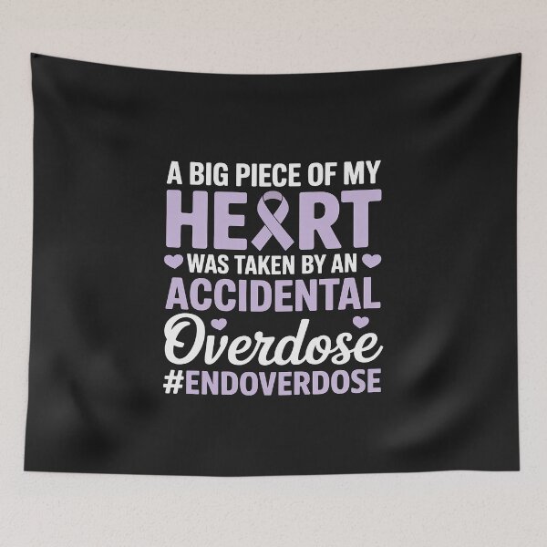 Item preview, Addiction Awareness Drug Addiction Overdose Awareness Day designed and sold by TAYLOROUSDALE.