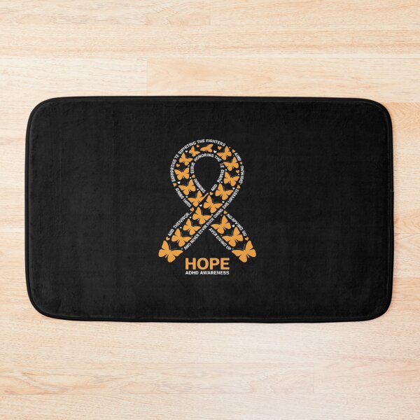 Item preview, ADHD Awareness Gifts Orange Ribbon Survivor Fighter designed and sold by TAYLOROUSDALE.