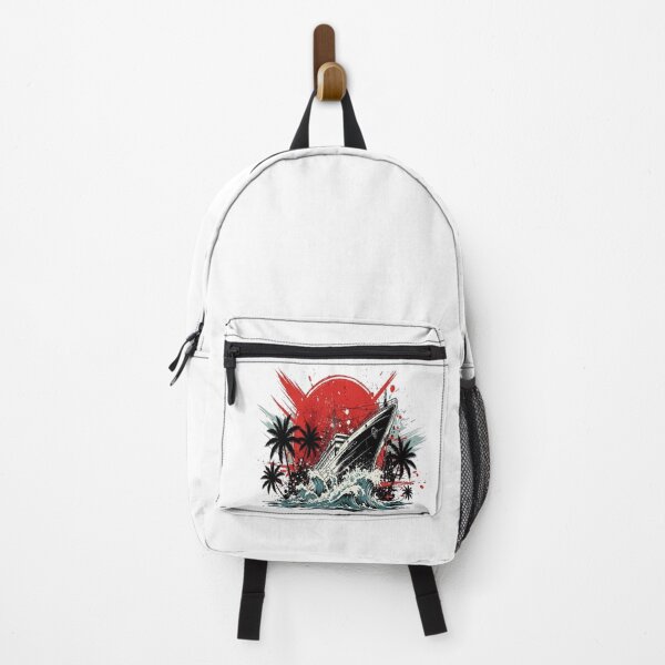 Item preview, Black Pearl Ship – Dramatic Ocean Storm Grunge Illustration designed and sold by Mohsin0.