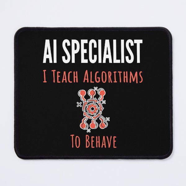 Item preview, AI Specialist. designed and sold by UltraQuirky.