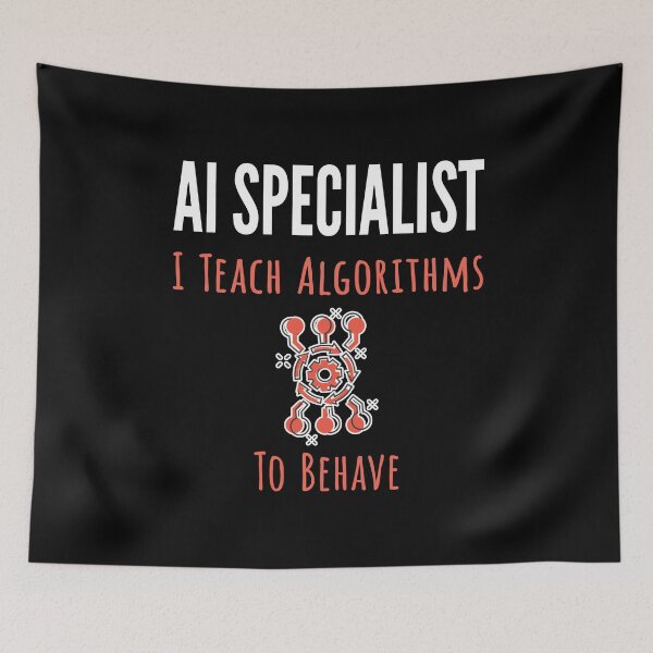Item preview, AI Specialist. designed and sold by UltraQuirky.