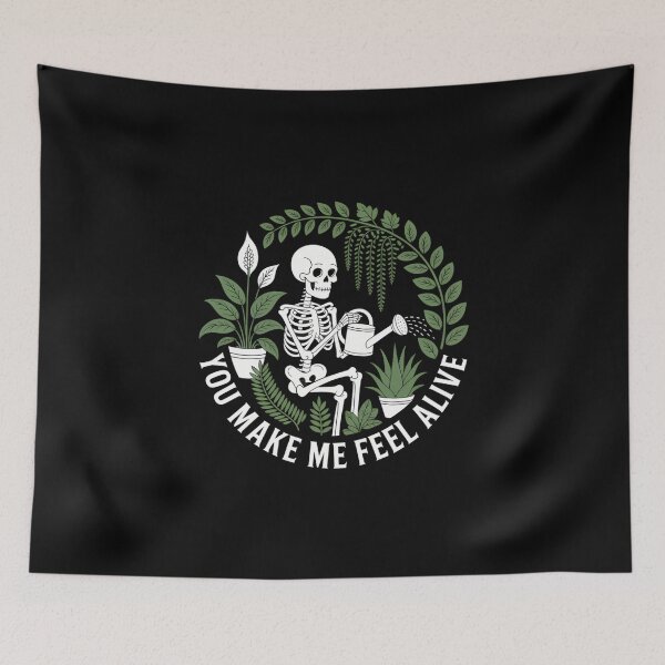 Item preview, Plant Lovers Skeleton Fun designed and sold by sterabamineh.