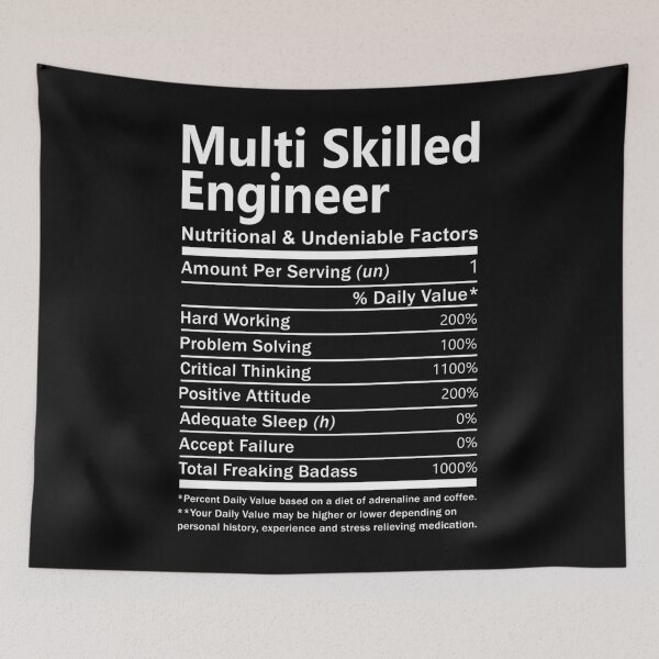 Item preview, Multi Skilled Engineer designed and sold by felstore690.