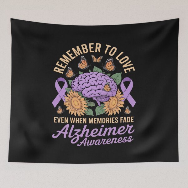 Item preview, Alzheimer's Awareness Remember to Love Even When Memories designed and sold by TAYLOROUSDALE.