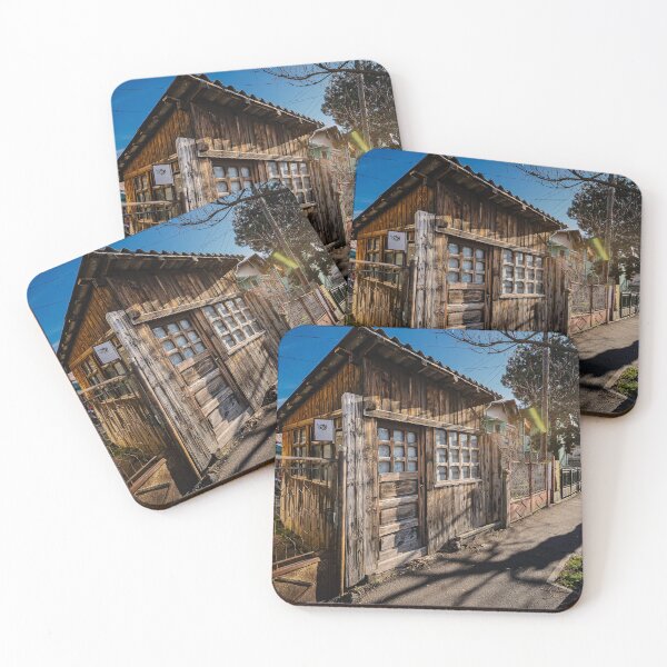 Item preview, Old Wooden Kiosk in Sunlight designed and sold by Rabee Khalil Photography.