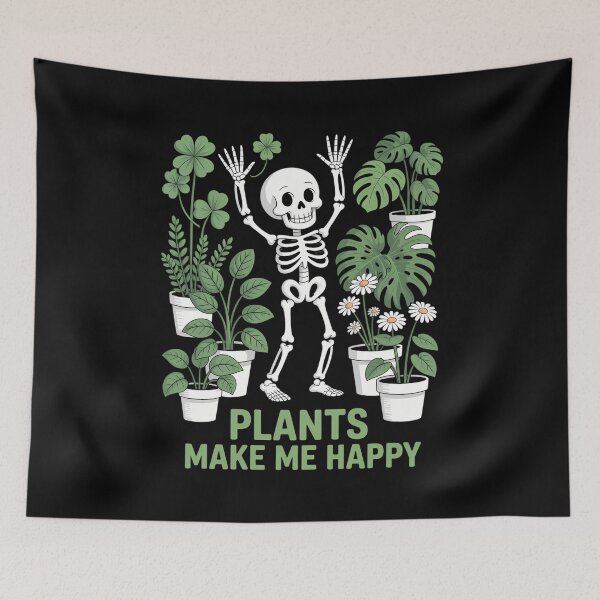 Item preview, Plant Lovers Skull Fun designed and sold by sterabamineh.