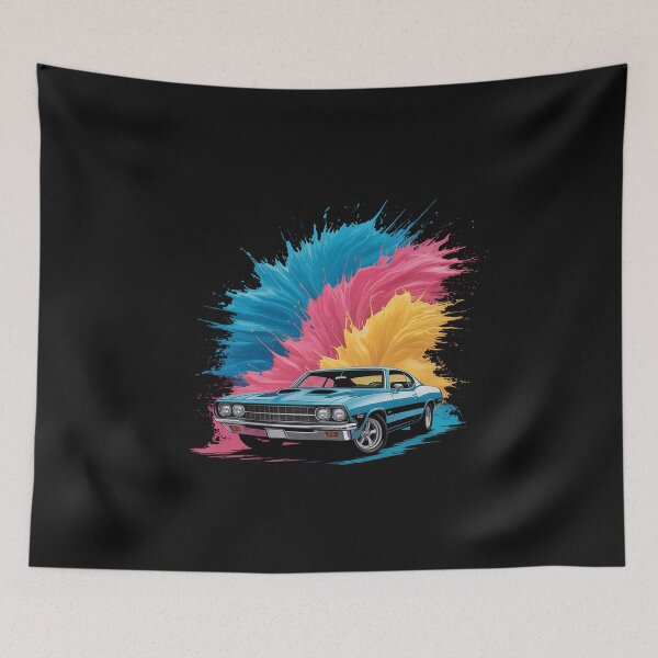 Item preview, American Muscle Car C2 Vette Pop Art Style Race Car Premium designed and sold by TAYLOROUSDALE.