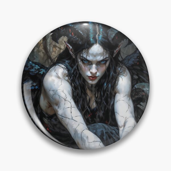 Item preview, Gothic Lilith Fantasy Illustration designed and sold by AliceWhiteDF.